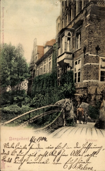 Ak Hamburg Bergedorf, Kasteel