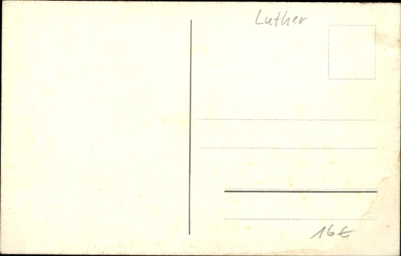 Postcard German Luther Day 10 November 1933, Reformer Martin Luther, portrait