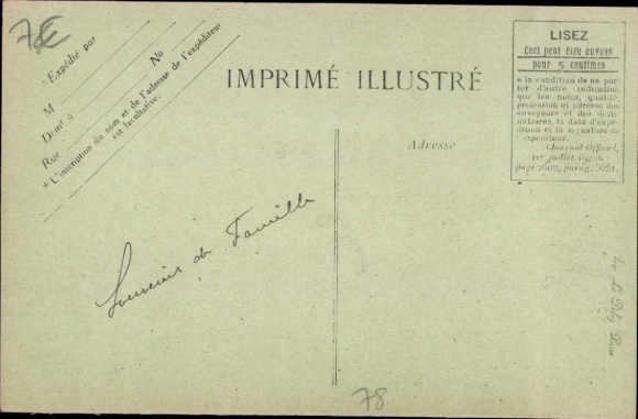 Postcard Yvelines France, Maison des Gildes, Terraces
