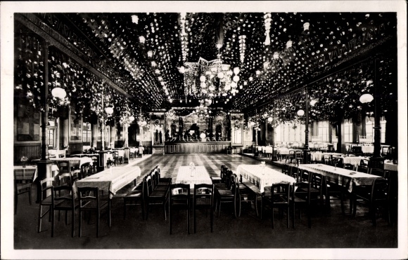 PC Zwönitz in the Erzgebirge of Saxony, Ballhaus Feldschlößchen, called Wind, interior view