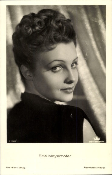 Actrice Elfie Mayerhofer, portret, Tobis A 3905 1