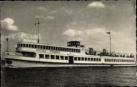 KP Dampfer Kasteel Staverden der Holland Veluwe Lijn, Stoomboot Mij.