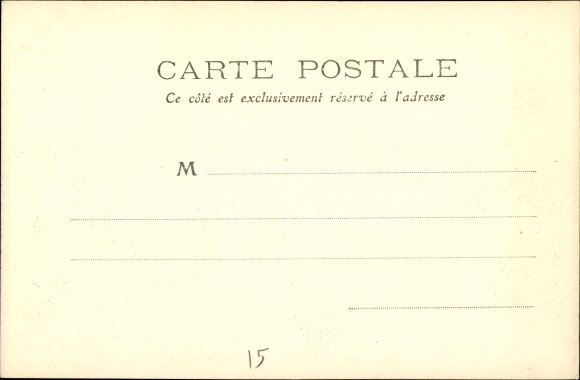 Postcard Murat Cantal, Town Hall Square