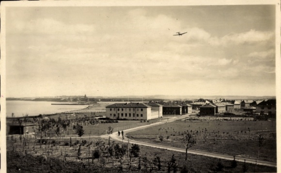 Postcard Peninsula Wustrow Alt Gaarz Ostseebad Rerik, German Air Force, Anti-Aircraft Artillery School