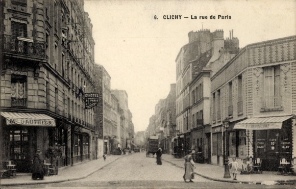 PC Clichy Hauts de Seine, La rue de Paris
