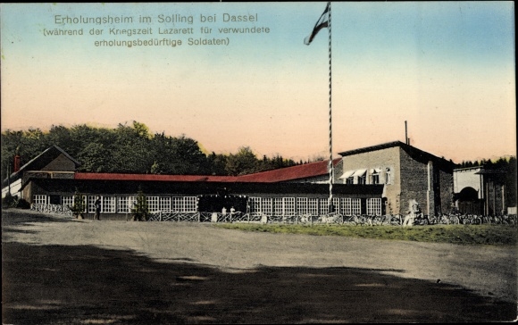 KP Dassel w Dolnej Saksonii, dom spokojnej starości, szpital wojenny