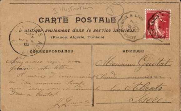 CPA Histoire a l'envers, Childeric et Loubet