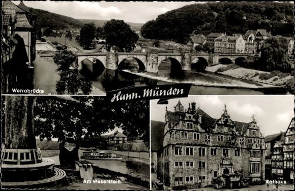 10 old PCs Hann. Münden, plastic, various views