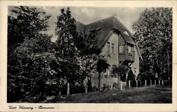 Ak Stemmen in Niedersachsen, DAF Ferienheim, Uns Hüsung