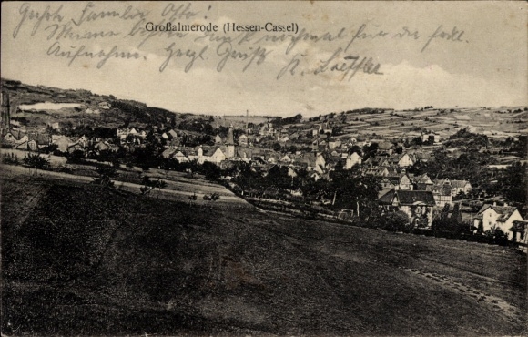 KP Großalmerode w Hesji, panorama