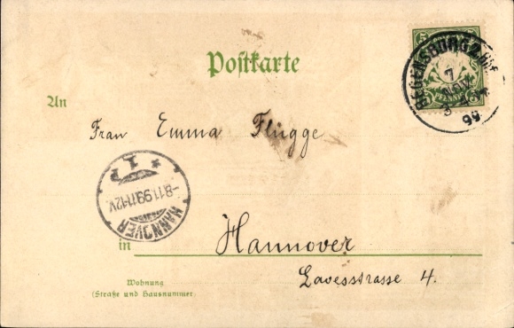 Artist Postcard Regensburg on the Danube Upper Palatinate, partial view, church portal