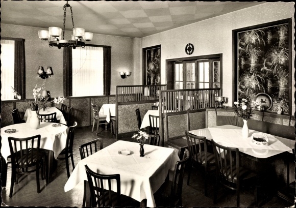 Postcard Ihringshausen Fuldatal Hesse, Hotel zur Linde