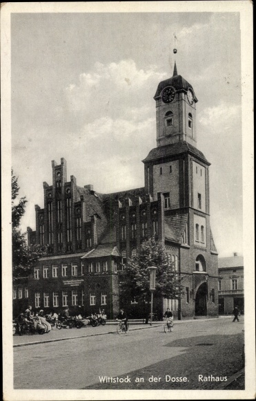 PC Wittstock Dosse in the Prignitz, town hall