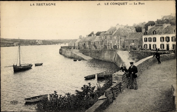 KP Le Conquet Finistère, port