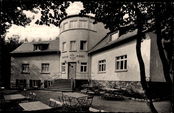 Postcard Ober Ramstadt in the Odenwald Hesse, TV Naturfreunde, Haus am Heidenacker