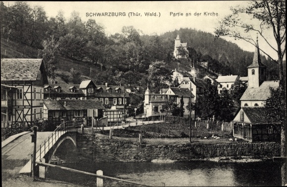 PC Schwarzburg in Thuringia, nice detailed view