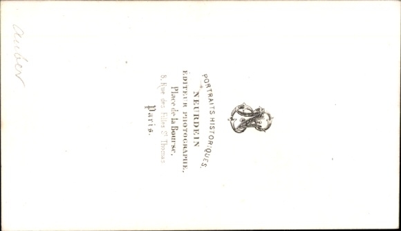 Carte de Visite Composer Daniel-François-Esprit Auber