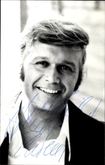 Postcard actor Heinz Ehrenfreund, portrait, autograph