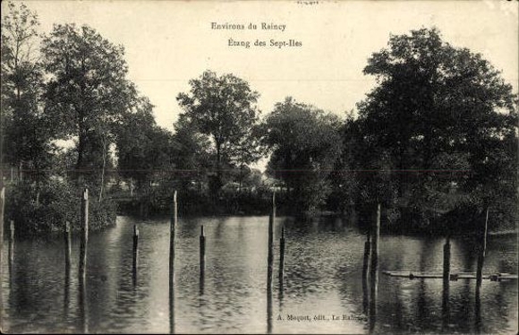 Set von 57 Ak von Le Raincy Seine Saint Denis, diverse Ansichten