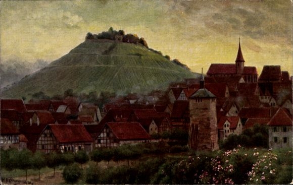 Artist Postcard Hoffmann, H., Weinsberg in the district of Heilbronn, Weibertreu