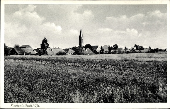 PC Kirchenlaibach Speichersdorf in Upper Franconia, partial view