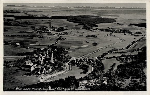Ak Heinrichsburg Eberhardzell in Oberschwaben Württemberg, Heinrichsburg, Blick von der Heinrichs