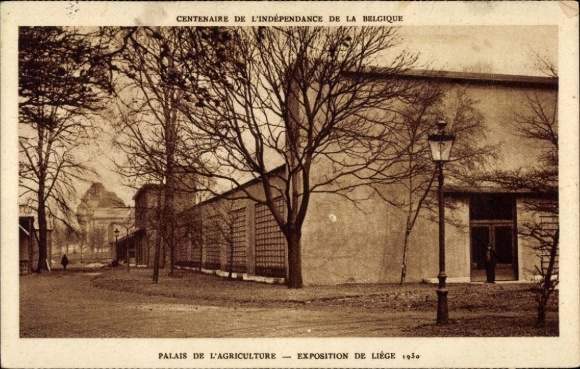Postcard Liège Liège Wallonia, Exhibition 1930, Palais de l'Agriculture