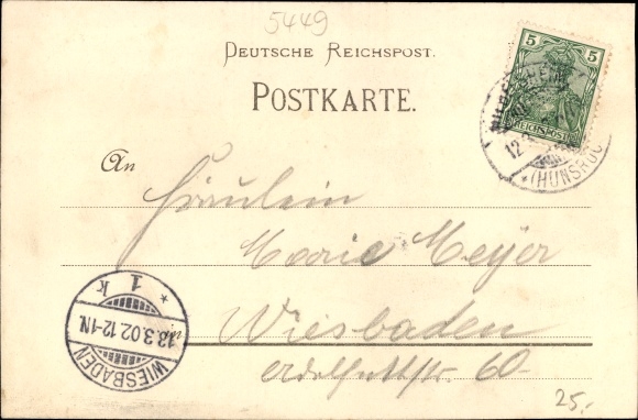 lito Wiebelsheim am Rhein Hunsrück, kościół, zajazd, widok na miasto