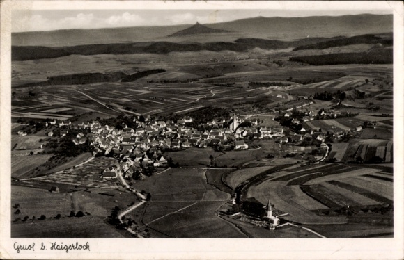 Ak Gruol Haigerloch im Zollernalbkreis, Panorama