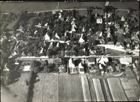 Photo Boldixum Wyk on Föhr in North Friesland, aerial photograph