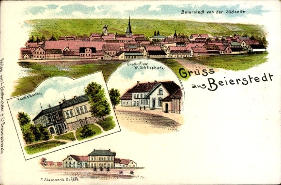 KP Beierstedt w Dolnej Saksonii, Beierstedt od strony południowej, Kasel's Barten, Grathof autorstwa W. Schli