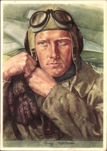 Artist PC Willrich, Wolfgang, reconnaissance pilot, VDA