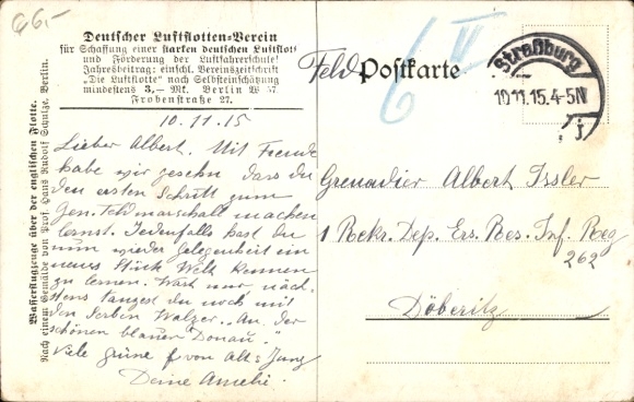 Artist Postcard Schulze, Hans Rudolf, Seaplanes over the English Fleet, World War I