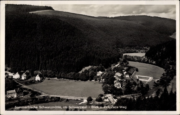 PC Schwarzmühle Schwarzatal in Thuringia, general view