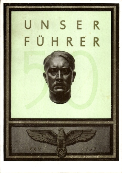 KP Führer i kanclerz Rzeszy Adolf Hitler, 50. urodziny 1939