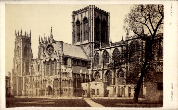 Postcard York Yorkshire England, Cathedral