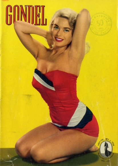 Pin Up Akt Erotik Akt Magazin Gondel Heft 115 1958