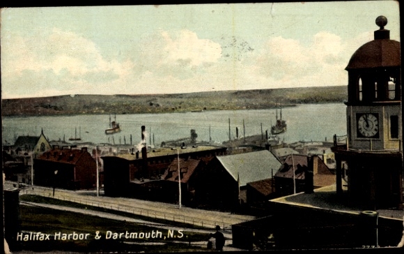 Ak Halifax Nova Scotia Kanada, Hafen, Darmouth