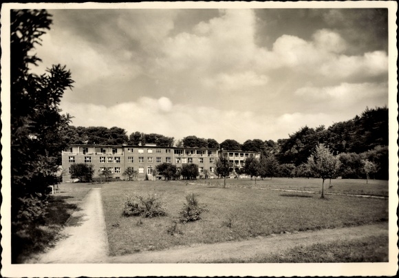 Postcard Sülfeld in Schleswig Holstein, Borstel Hospital