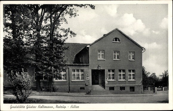 Ak Natrup Hilter am Teutoburger Wald, Gaststätte Gustav Holtmann