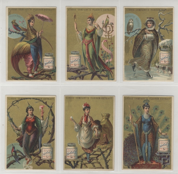 Liebig Pictures Series A 77 Birds II 1883