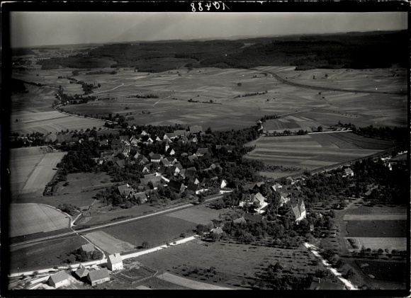 Foto Satteldorf in Württemberg, Fliegeraufnahme