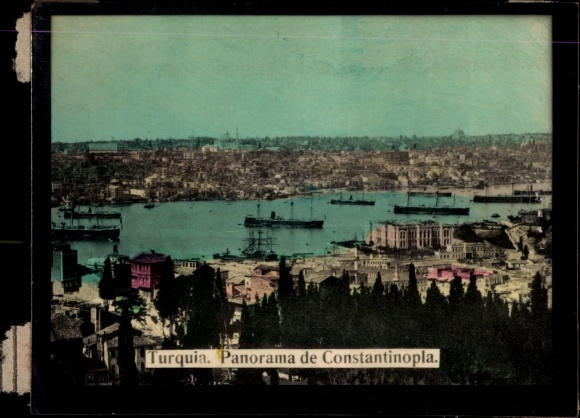 Photo Constantinople Istanbul Türkiye, panorama of the city