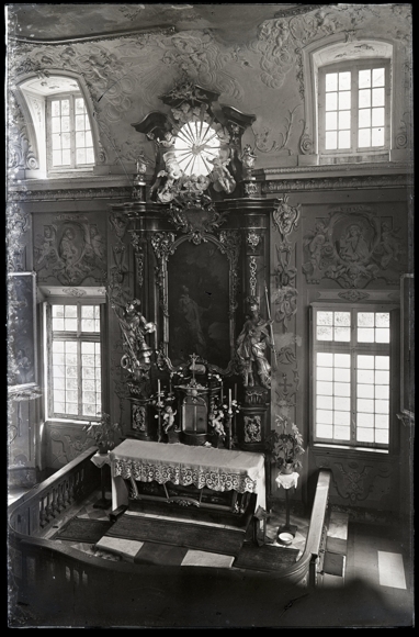7 Glas Negative Sögel im Emsland, Park, Jagdschloss, Kirche