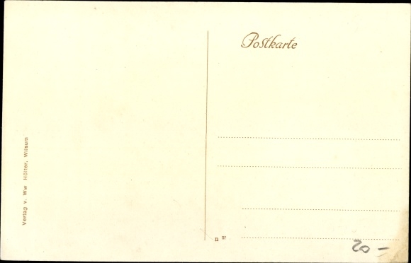 Postcard Wilsum Lower Saxony, farm owner Damink, economy widow Hölter