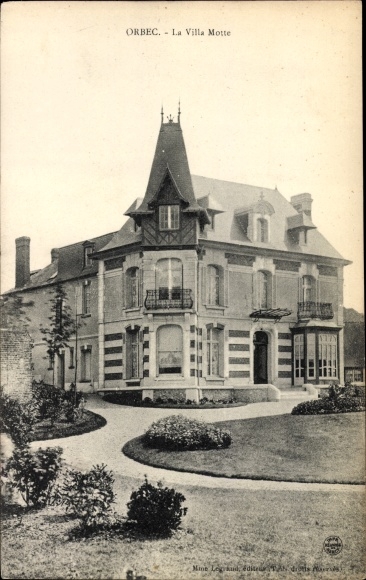 Ak Orbec Calvados, La Villa Motte