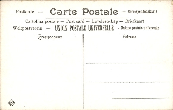 Postcard Dwarf and Pelican with Glasses