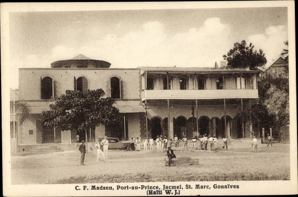 And Port au Prince Haiti, CF Madsen, Jacmel, St. Marc, Gonaives