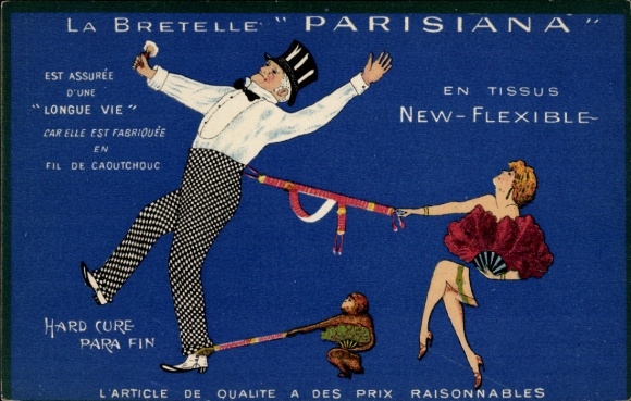 Ak La Bretelle Parisiana, Tissus New Flexible