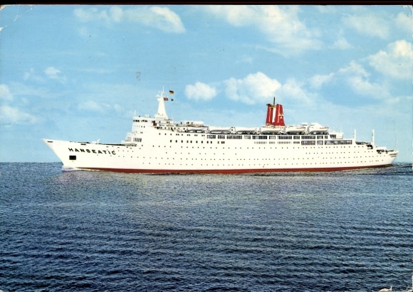 Ak-stoomboot TS Hanseatic, Duitse Atlantic Line